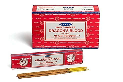 SATYA NAG CHAMPA DRAGON BLOOD INCENSE STICKS 50DZN(15G*12*50BOX)FULL CARTON-1