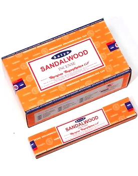 SATYA NAGCHAMPA SANDALWOOD INCENSE STICK 50DZN CARTON(12*15G*50)FULL CARTON