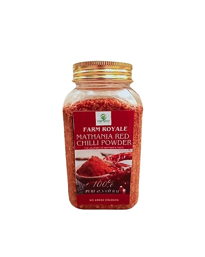 Farm Royale Mathania Red Chilli Powder-200gm-12385512