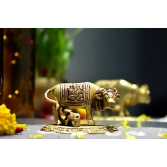 COW & CALF Statue for Home Decor
