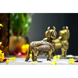 DECORATIVE KAMDHENU COW for Home Décor