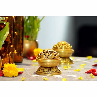 snovaz lotus dhoop cones for home temple décor