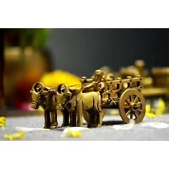 2 BULLOCK CART for Home Decor