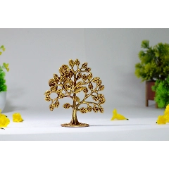 Brass Kalpavriksha Tree with Round Stand