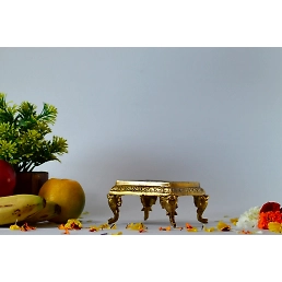 Brass Square Chowki/ Chakla