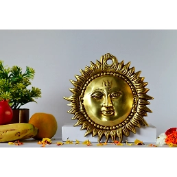 Brass Sun Wall Hanging