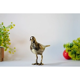 Brass Dove Bird Statue/Sculpture