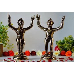Brass Gaur Nitai Idol