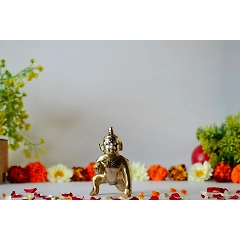 Brass Laddu Gopal Idol kanha