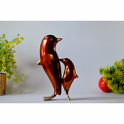 snovaz brass dolphin fish statue
