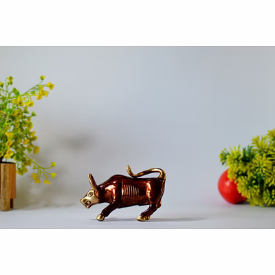 snovaz street bull copper statue of bull brass sculpture