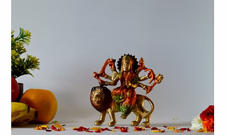 Brass Maa Durga MATA Rani Murti Idol Statue Sculpture