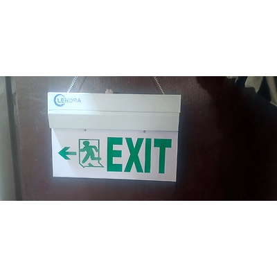 LED EMERENCY SIGNAGE