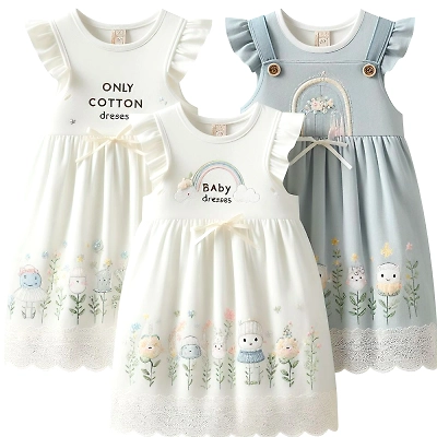 Baby Cotton Dresses-2