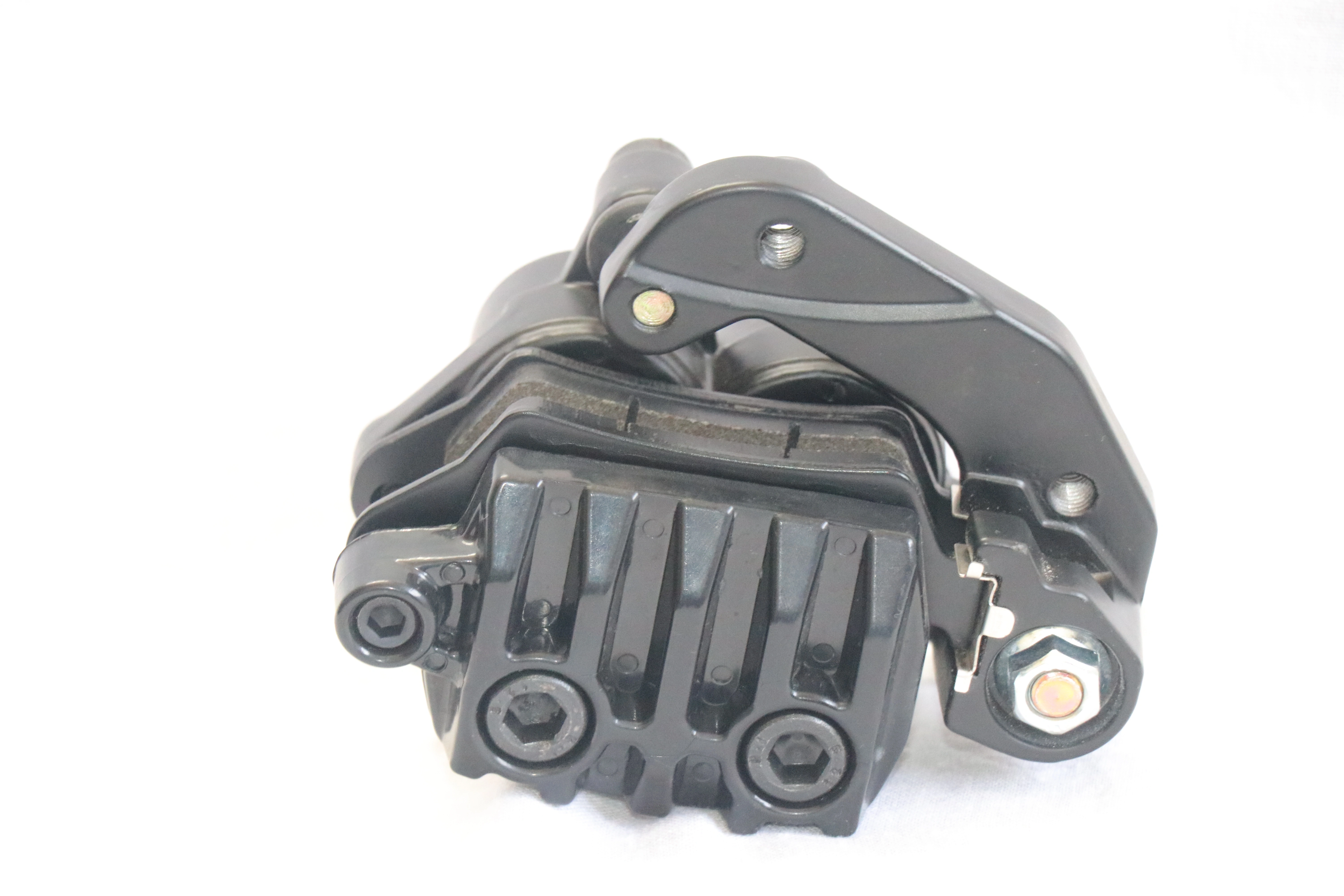 Pulser Brake Caliper - Brake caliper assembly designed for use with Pulser motorcycles.