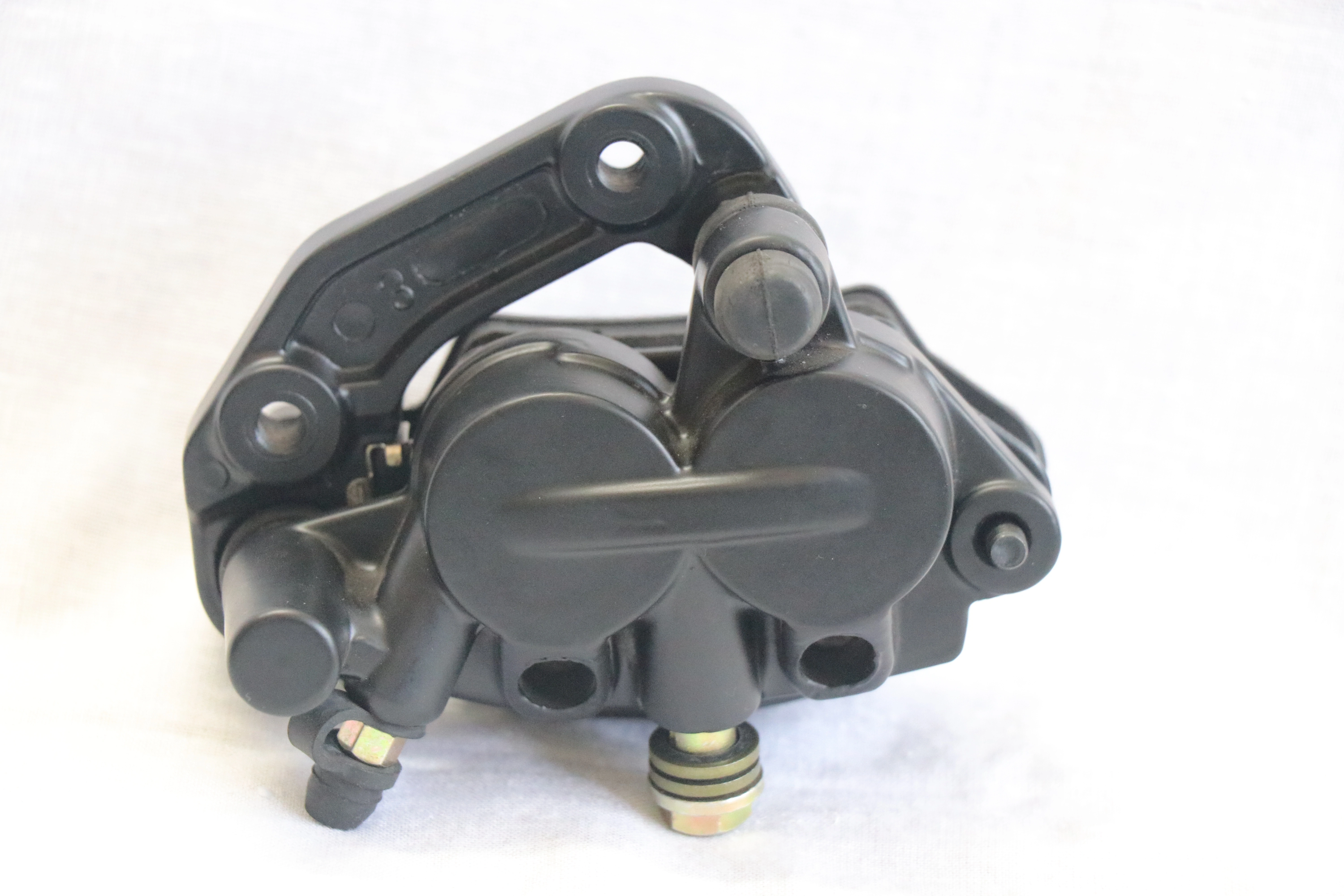 Pulser Brake Caliper - Brake caliper assembly designed for use with Pulser motorcycles.