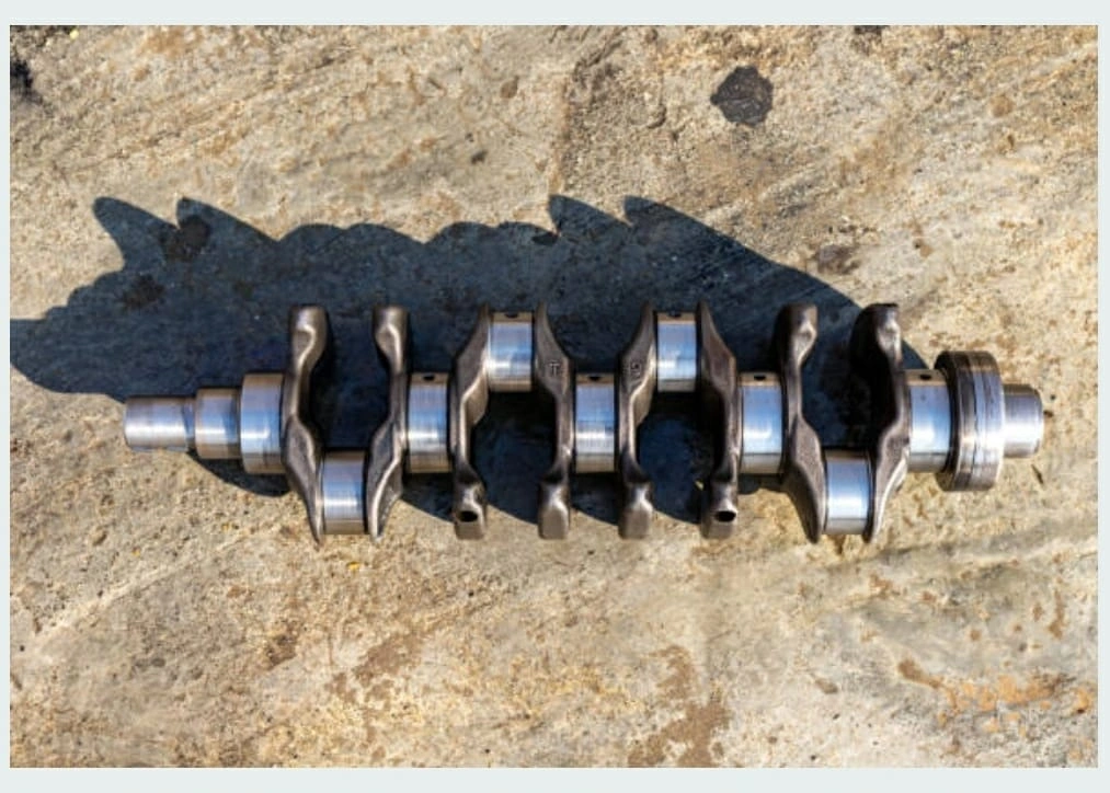 Camshaft - Essential component in internal combustion engines for controlling valve timing.