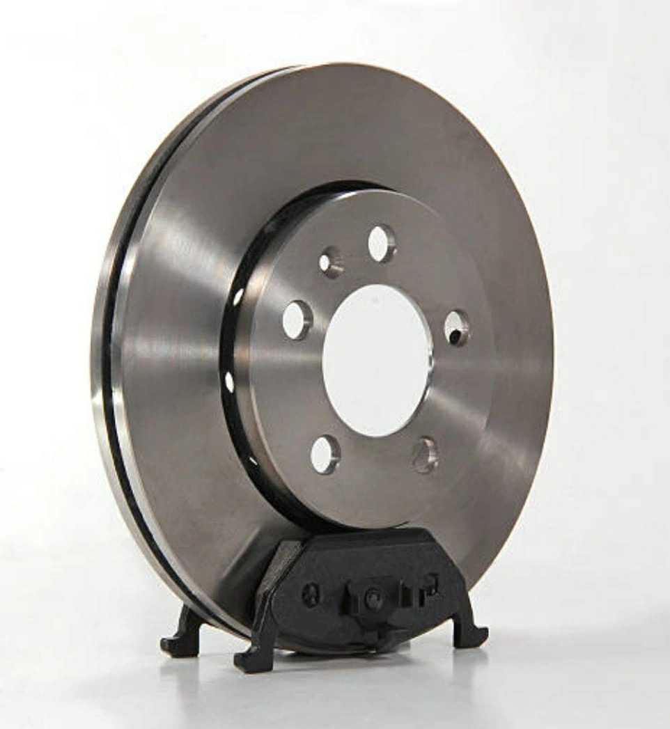 Disk Brake Plate - Component of a disc brake system for slowing and stopping the vehicle.