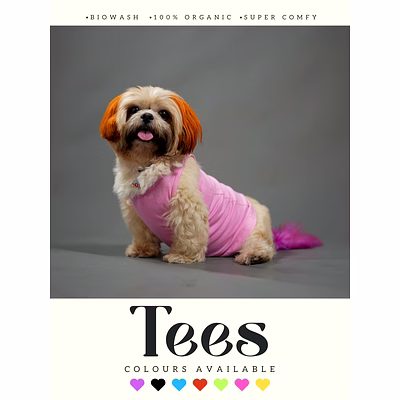sleeveless tees for dogs and cats