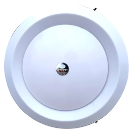 GREENCON Disc Air Valve (06 inch) Ideal for Bathroom Ventilation/Ducting Cover/Exhaust Supply/Diffuser Exhaust/Pipe Diffuser/Supply Valve/Ventilation Ducting Hose Cover