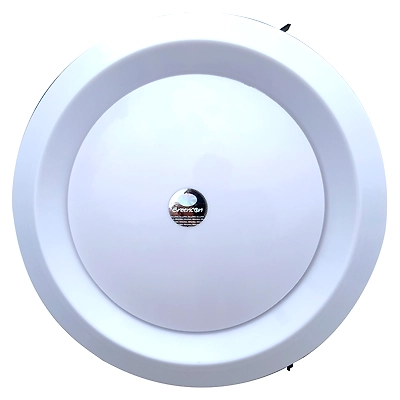GREENCON Disc Air Valve (06 inch) Ideal for Bathroom Ventilation/Ducting Cover/Exhaust Supply/Diffuser Exhaust/Pipe Diffuser/Supply Valve/Ventilation Ducting Hose Cover