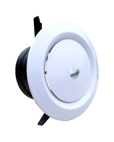 Disc Air Valve (04 inch) Ideal for Bathroom Ventillation/Ducting Cover/Exhaust Supply/Diffuser Exhaust/Pipe Diffuser/Supply Valve/Ventilation Ducting Hose Cover-1