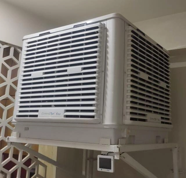 ECO GREENCON Evaporative Air Cooler (Fixed Speed Top Discharge)-85%-80%-10000 CFM, 18000 CFM-1