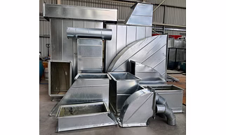 Pre fabricated Metal Ducts for Air cooling, Air conditioning, Kitchen exhaust, Fume extraction, Ventilation