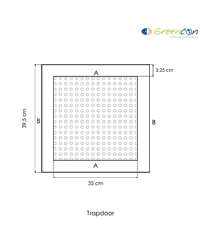 Trap Door 350 x 350 mm Service Cum Access Cum Maintenance Door-9