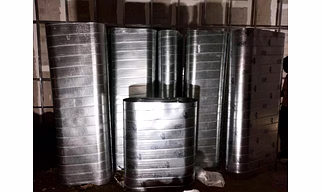 Greencon Pre-fabricated GI Ducting SPIRAL OVAL  (20G)