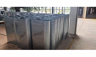 Greencon Pre-fabricated GI Ducting SPIRAL OVAL  (24G)