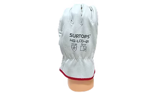 SURTOPS brand -HAND GLOVES - Chrome Leather - Without velcro - HG-LCD-01 EN388