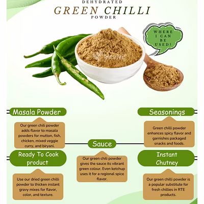 Green chilli powder-7