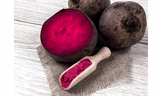 Dehydrated beetroot powder