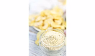 Dehydrated garlic powder