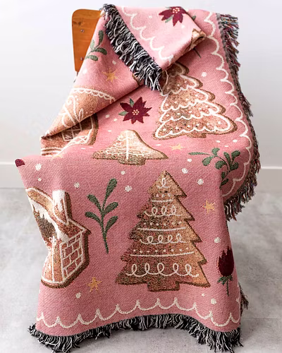 Recycle Jacquard Throw-12376816