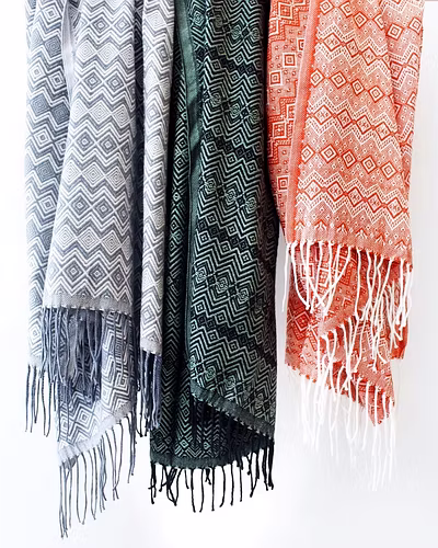 Recycle Cotton Throws 50” x 60”-12376818