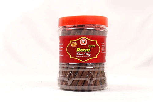 Organic Rose Pettals Dhoop Stickes (60 Stickes)-12376902