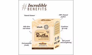 DKI Natural Reetha Powder