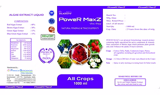 Powermaxz - Algae based Biostimulant