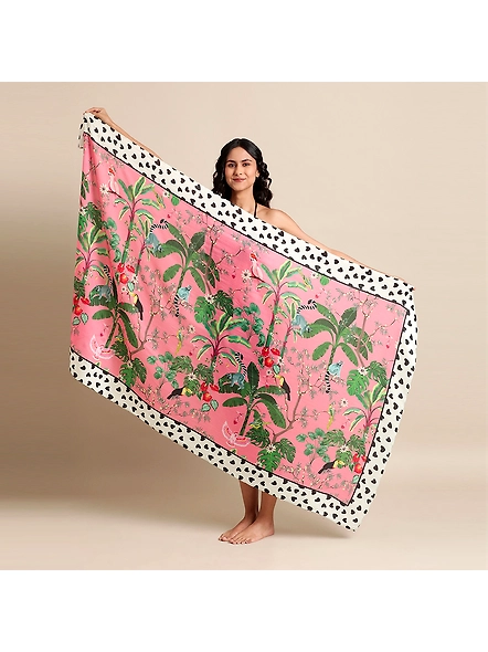 Flamingo Fantasy Sarong