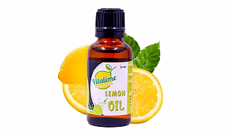 Vitalime Lemon Essential Oil For Skin,Hair and Body (100% PURE & NATURAL - UNDILUTED) Therapeutic Grade -Perfect for Aromatherapy, Relaxation, Skin Therapy & More! (30ML)