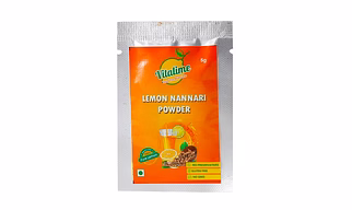 Vitalime Lemon Nannari Juice Powder | All Natural freeze Dried lemon juice powder| 100% Water Soluble | Best for Flavoring,5g(Pack of 10)