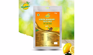 Vitalime Lemon Nannari Juice Mix|100% Natural |Pure and Natural coolant -1Kg