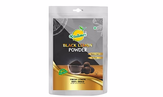 Vitalime Black Lemon Powder | All Natural Spray Dried | 100% Water Soluble | Best for Flavoring Black Dry Lemon Cooking Essential for Mandi and Arabic Dishes,100g