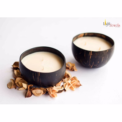 coconut candles