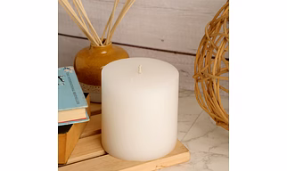 4 Medium Size Pillar Candle