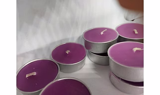 50 Lavender Scented T lites
