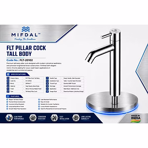 FLT Pillar Cock Tall Body Code No.: FLT-20102