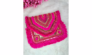 Exquisite Boho Banjara Bag - Traditional Indian Vintage Accessory